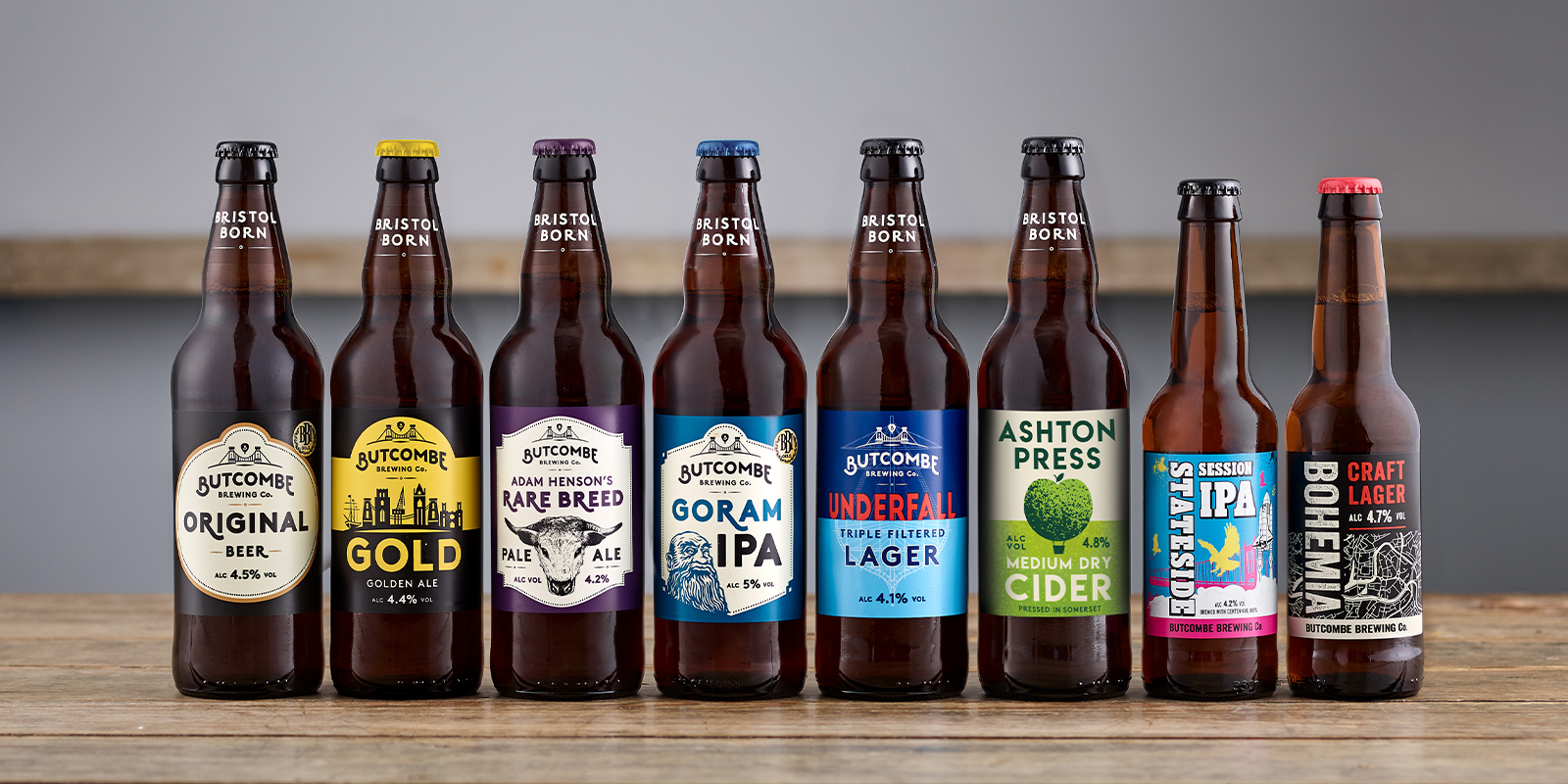 Beer branding agency, The Collaborators, gave Butcombe Brewing Co a refresh and helped it reconnect with its Bristol heritage