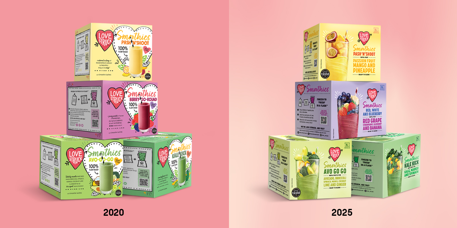 Love Struck before and after