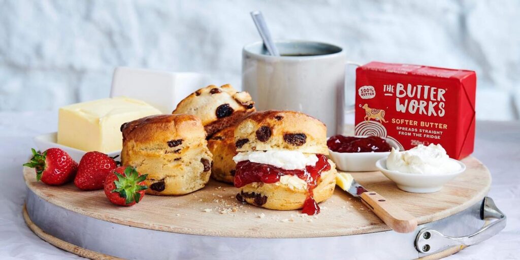 Butterworks cream tea