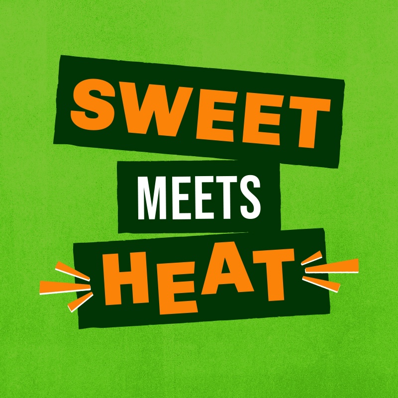 Sweet meets heat