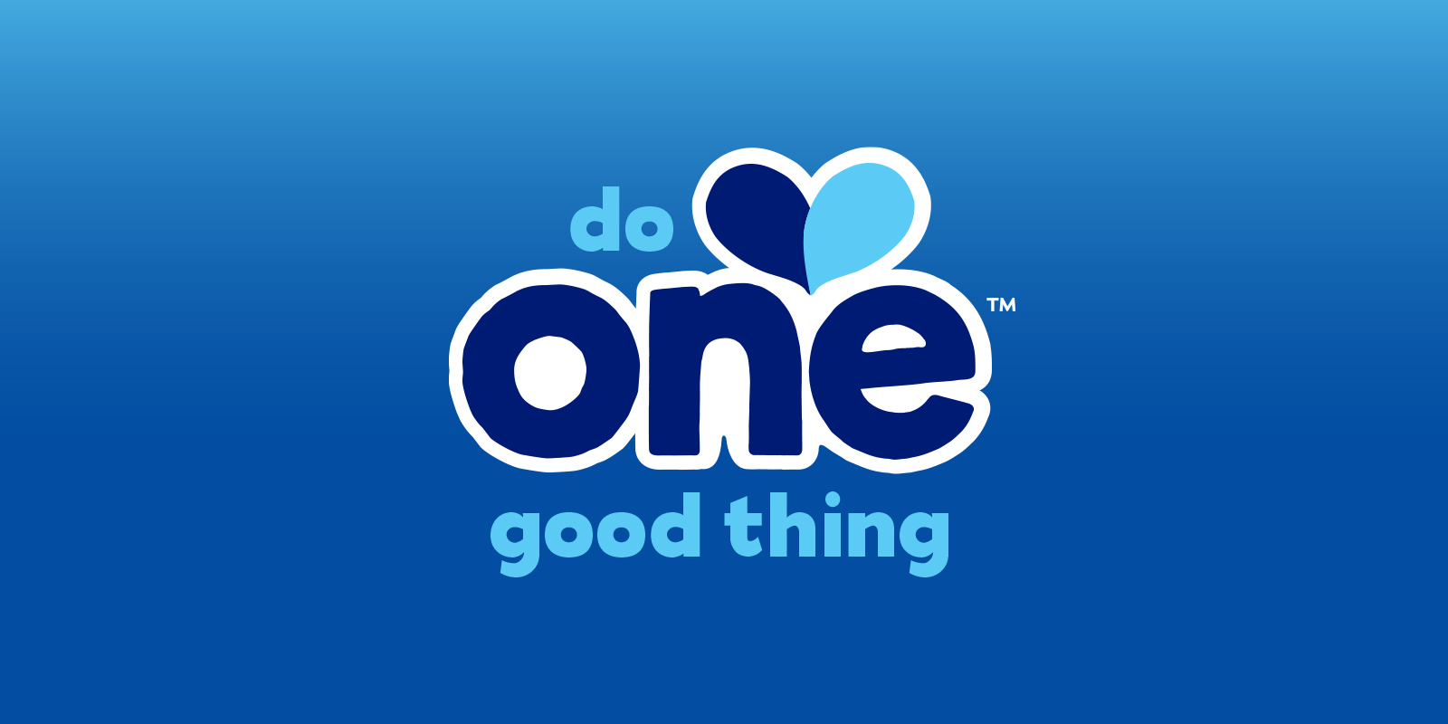 Do One Good Thing - One Water