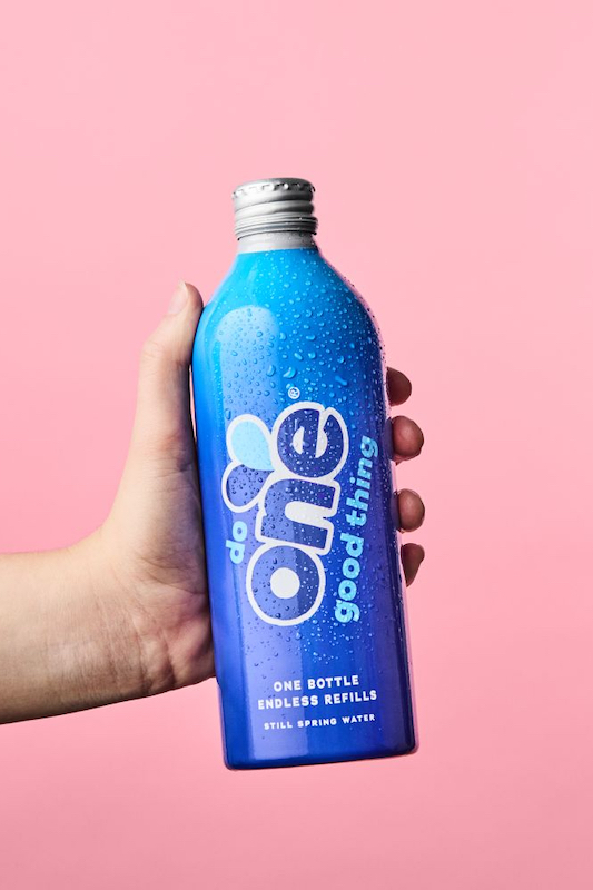 One Water reusable bottle