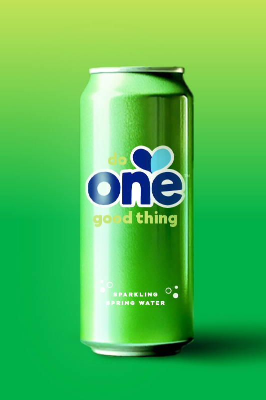 One Water Sparkling Can