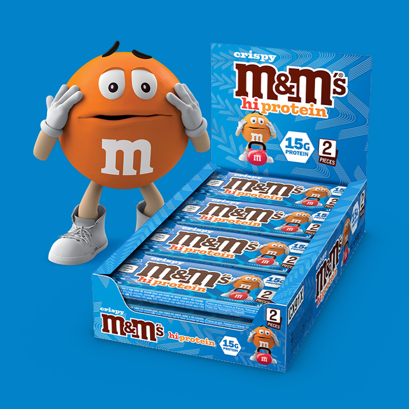 M&Ms Protein bars