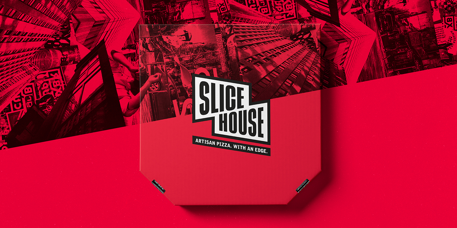Slice House Pizza Box